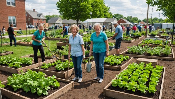 Revitalizing urban spaces: how community gardening enhances health and strengthens social connections